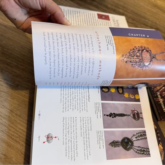 Vintage Beading Jewelry Making Books Set of 3 - Picture 7 of 8